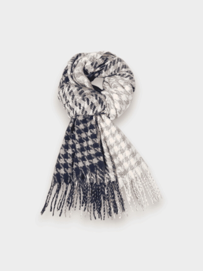 Damen Schal mit Karomuster