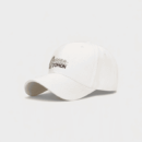 Spring and Autumn New embroidered letter peaked cap for women Korean style fashionable casual all-match sun-proof face-looking small baseball cap for men