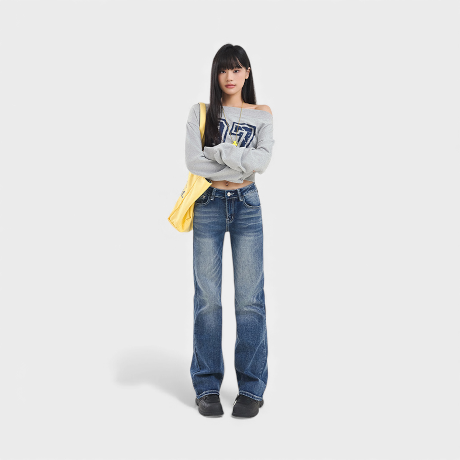 Damen Jeans mit normaler Passform – Bild 3