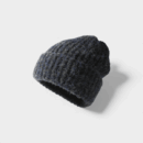 Autumn and Winter woolen hat women's Korean-style fashion pile hat big head circumference outdoor cold-proof warm knitted hat trendy cold hat