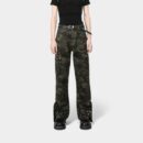 Damen Cargohose mit Camouflage-Muster