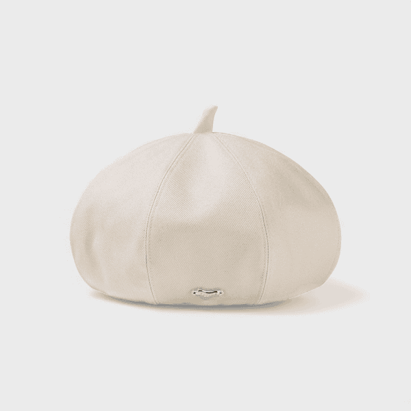 Advanced Atmosphere Metal Label Solid Color Bailey Hat Little Red Book Blogger Planter Grass Korean Literary Retro Painter Hat