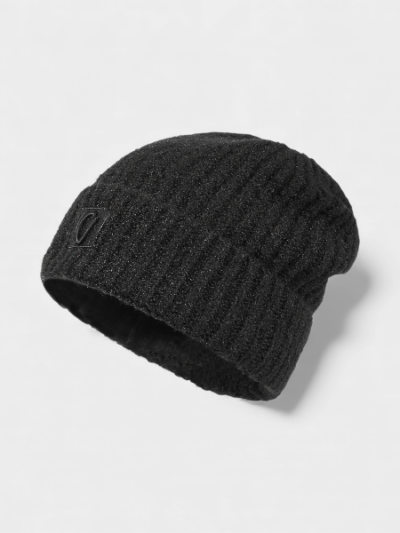 Autumn and winter New knitted hat women's thickened warm wool hat outdoor windproof cold-proof hat fashionable all-match pile hat