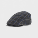 Hat autumn and winter men's Korean-style fashion peaked cap British retro plaid beret warm casual painter newsboy hat