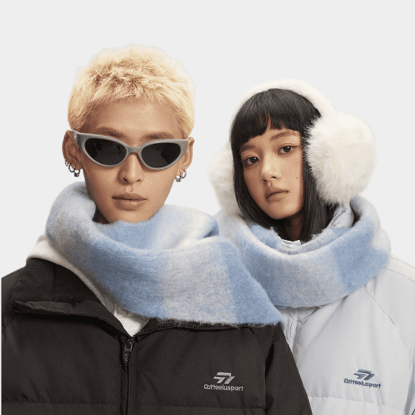 CATTEE White Duck Down Rhomboid Down Jacket for Men and Women Winter Fashion All-match Lightweight Warm Couple Baseball Jacket Coat