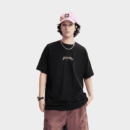 Herren T-Shirt mit Textdruck und kurzen Ärmeln