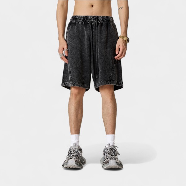 Herren Relaxed Fit/Loose Fit Jogginghose Shorts
