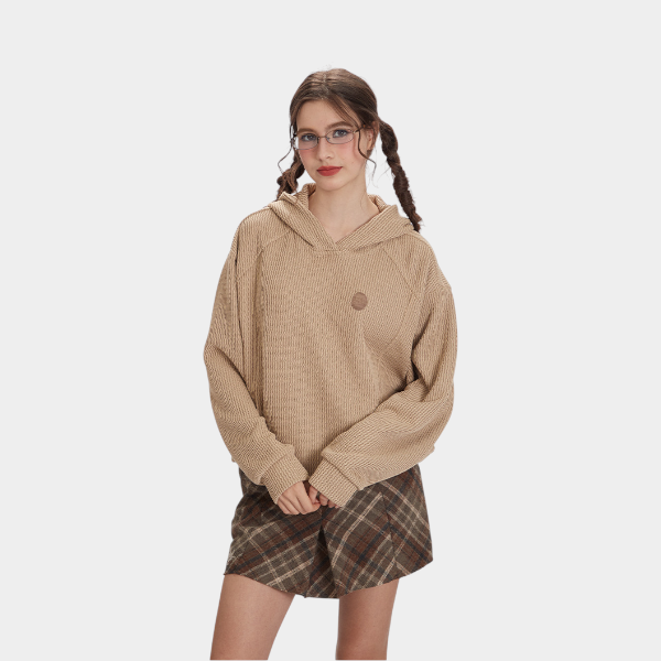 Damen Regular Fit Langarm-Kapuzenpullover – Bild 4