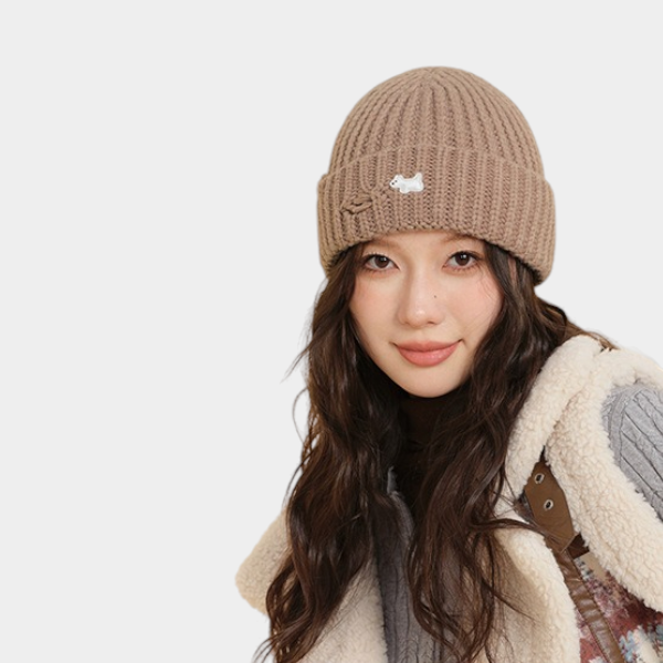 Damenmütze mit Animal-Print – Bild 2