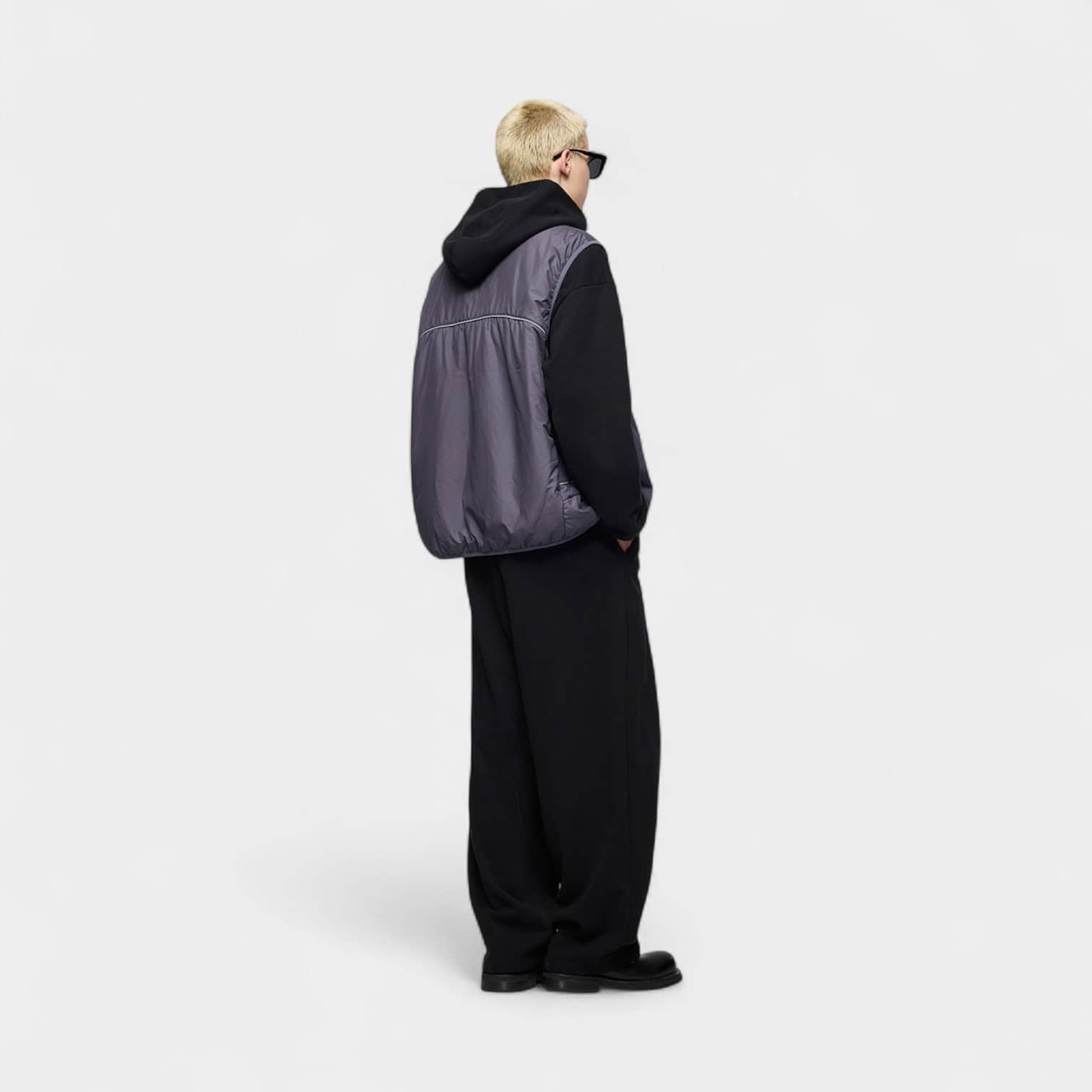 Herren Regular Fit Ärmellose Weste – Bild 6