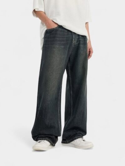Herren Jeans mit Relaxed Fit/Loose Fit