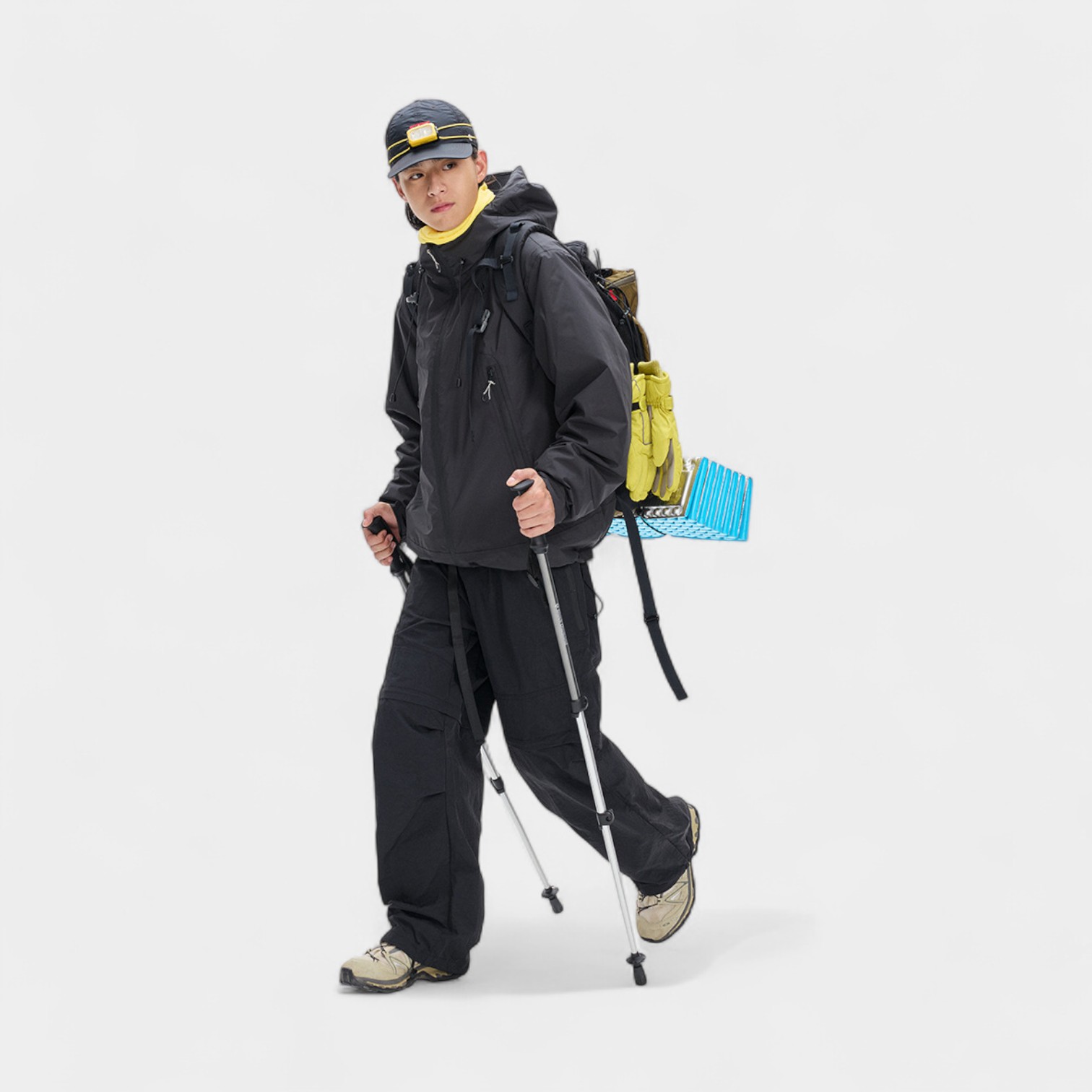 Unisex Regenjacke mit langen Ärmeln und normaler Passform – Bild 4