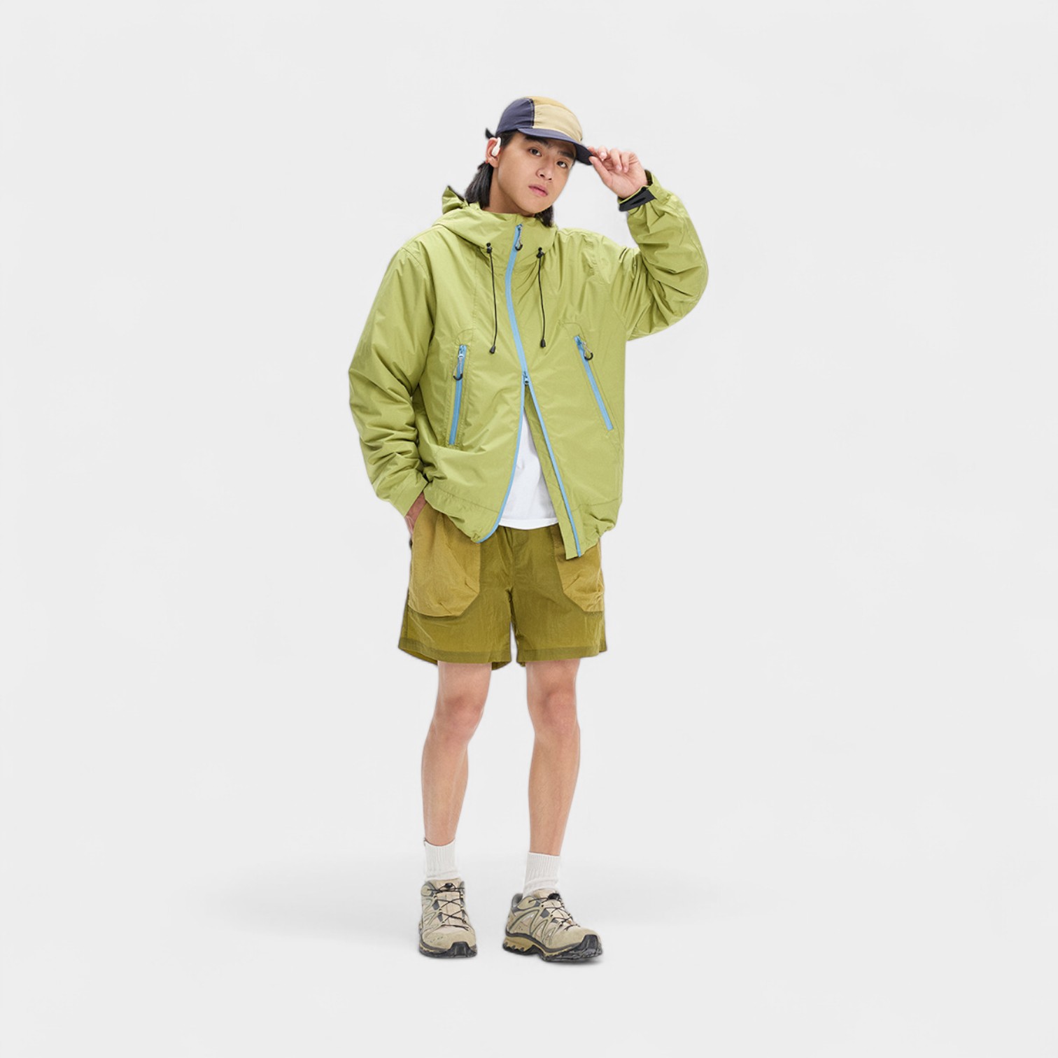 Unisex Regenjacke mit langen Ärmeln und normaler Passform – Bild 2