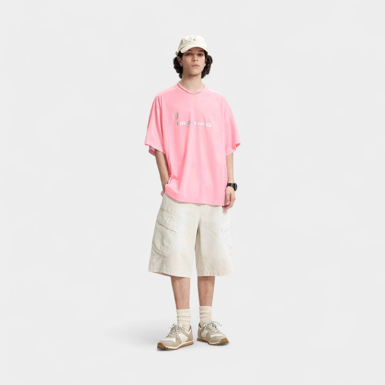 Herren T-Shirt mit Textdruck und kurzen Ärmeln – Bild 5