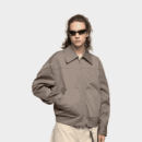 Herren Regular Fit Langarm Reißverschluss Jacke