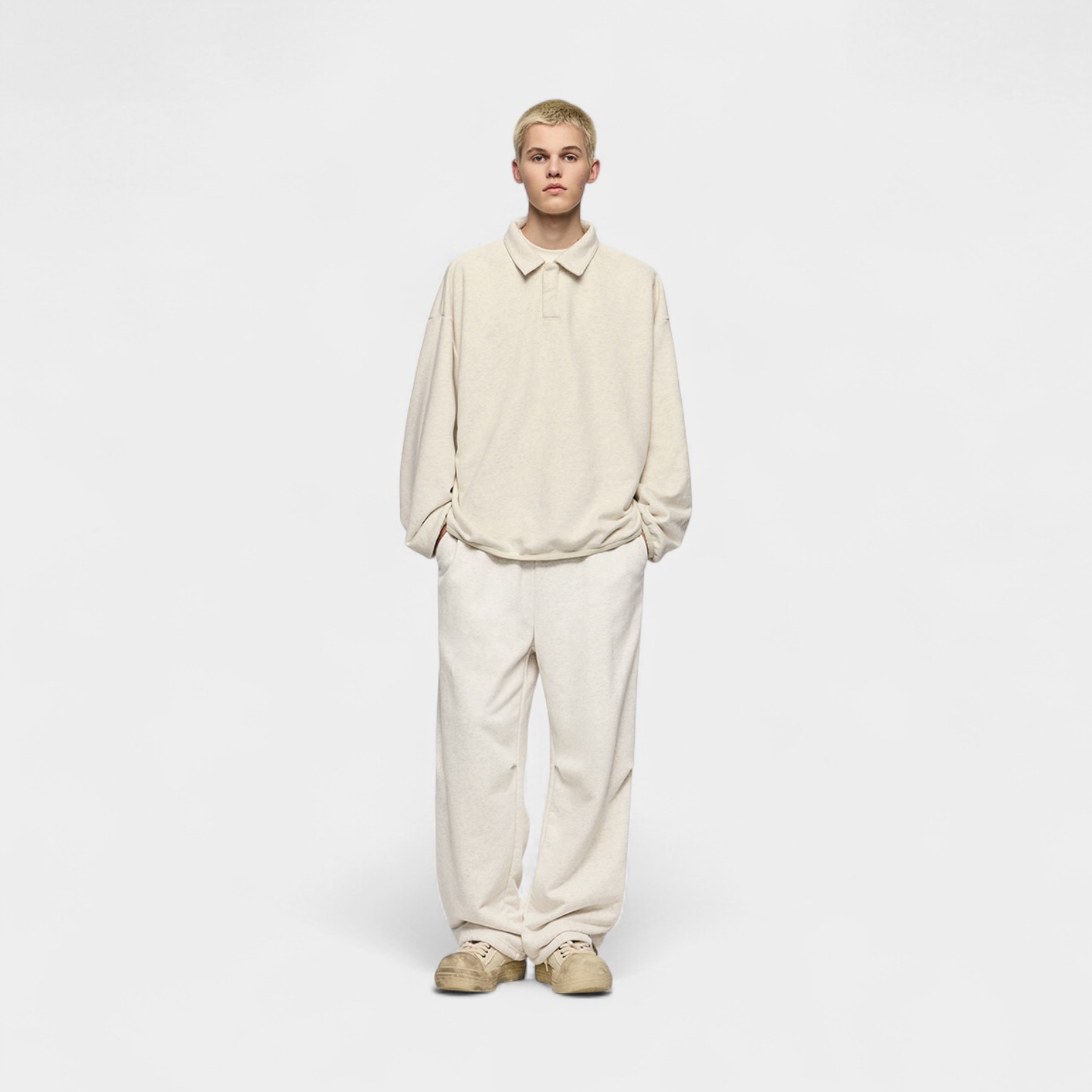 Herren Relaxed Fit/Loose Fit Jogginghosen – Bild 5