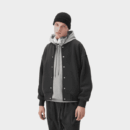 Unisex Oversized Varsity Jacke mit langen Ärmeln