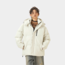 Damen Oversized Lange Ärmel Puffer Jacke