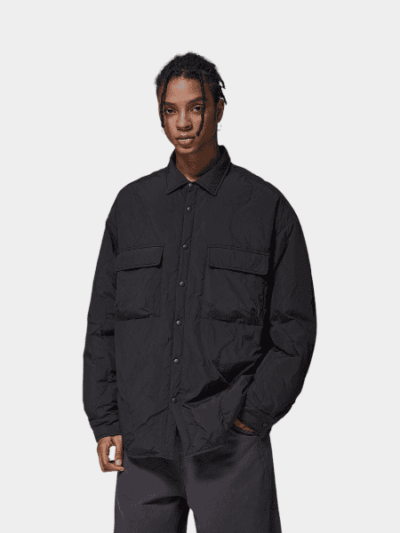 Herren Regular Fit Langarm Steppjacke