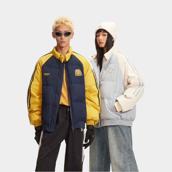 Unisex Regular Fit Langarm Steppjacke