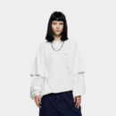 Unisex Oversized Langarm-Sweatshirt