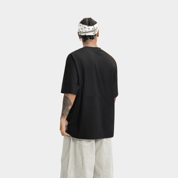 Herren T-Shirt mit Textdruck und kurzen Ärmeln – Bild 3