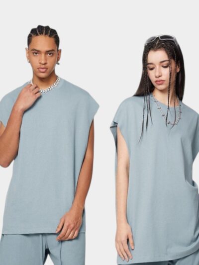 Unisex Oversized Sleeveless Tank Top