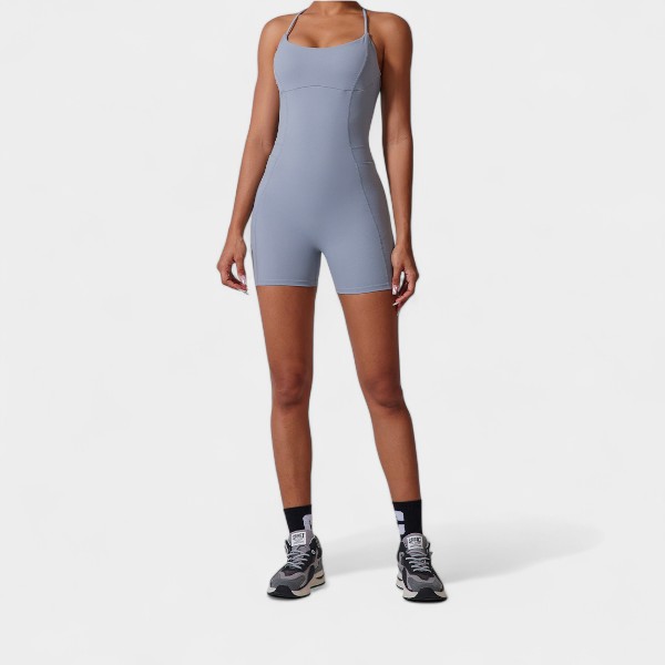 Ärmelloser Slim-Fit-Jumpsuit für Damen – Bild 4