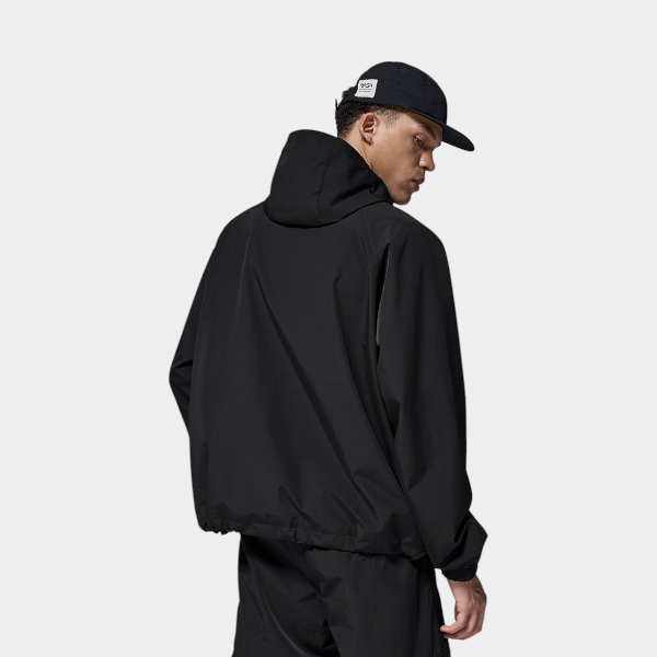 Herren Regular Fit Langarm Regenjacke – Bild 4