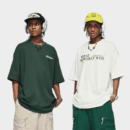 Herren T-Shirt mit Textdruck und kurzen Ärmeln