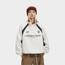 Unisex Sweatshirt mit Textdruck und langen Ärmeln