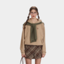 Damen Regular Fit Langarm-Kapuzenpullover