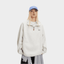 Unisex Sweatshirt mit Textdruck und langen Ärmeln