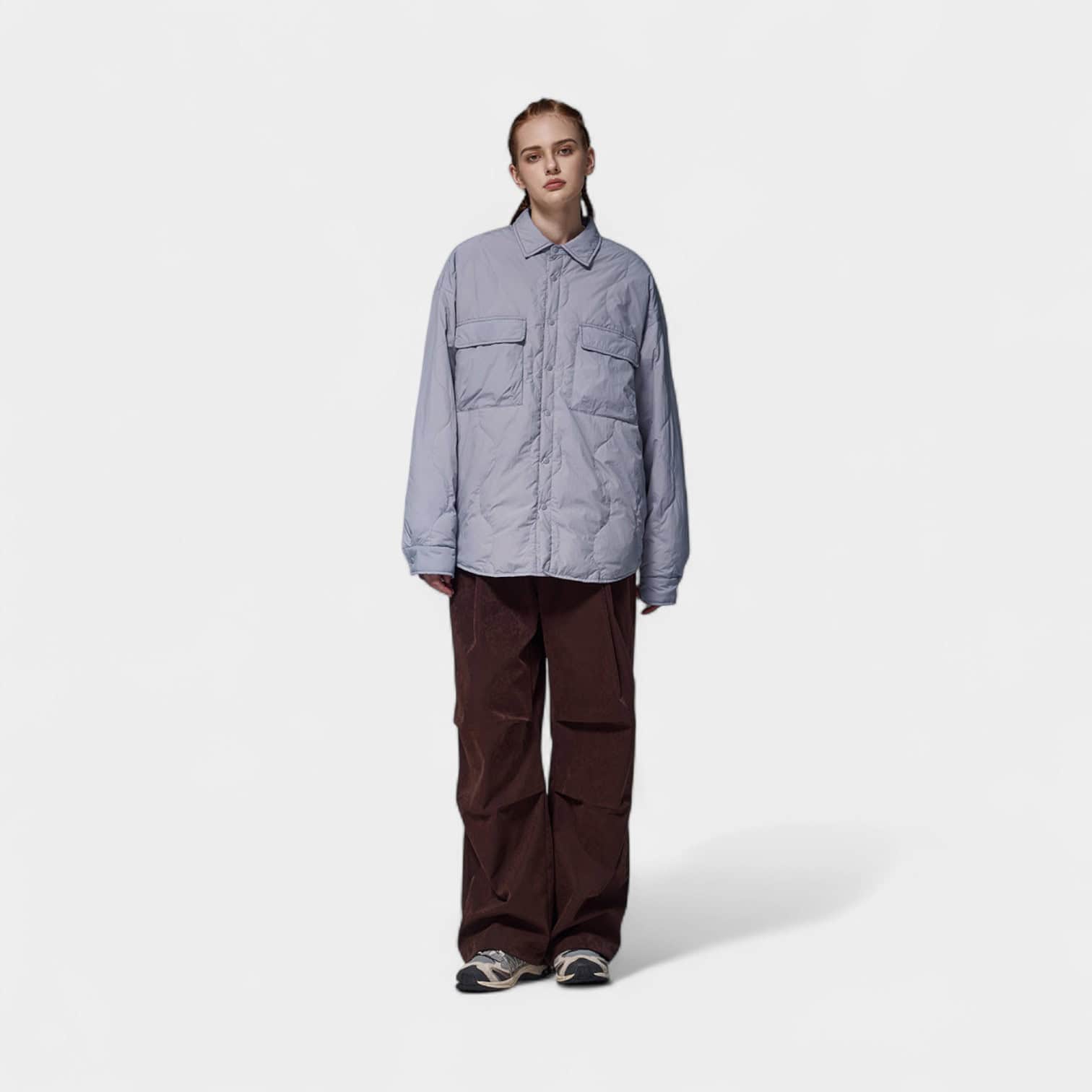 Herren Regular Fit Langarm Steppjacke – Bild 6