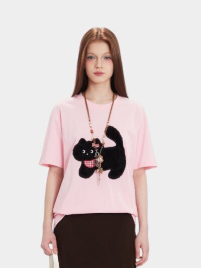 Women's Animal print Short sleeves T-Shirt
