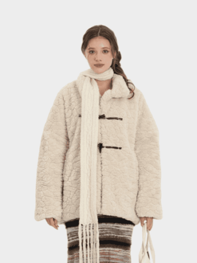 Damen Oversized Mantel mit langen Ärmeln