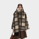 Damen Schal mit Karomuster