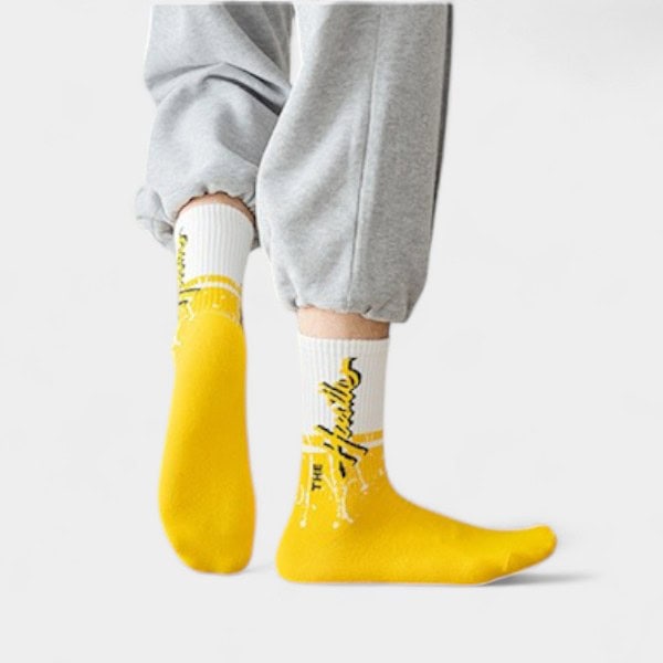 Socken mit Textdruck für Damen – Bild 5