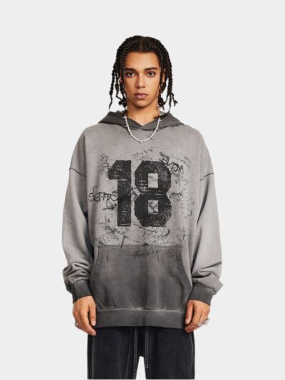 Men's Artistic print Long sleeves Hoodie
