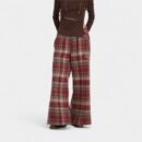 Damen Jogginghose mit Karomuster