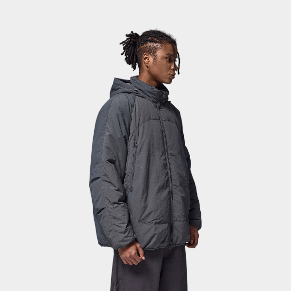 Herren Oversized Langarm Steppjacke – Bild 6