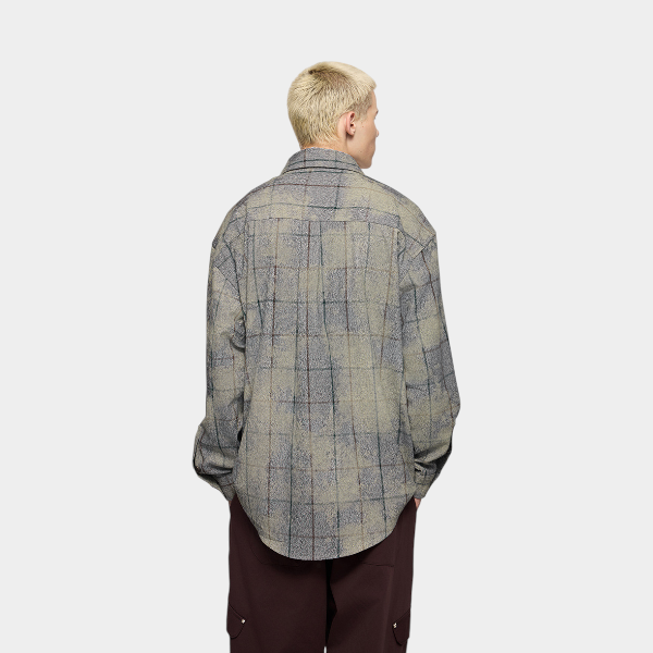 Herren Hemd mit Karomuster, lange Ärmel, Freizeit – Bild 5