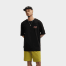 Herren T-Shirt mit Textdruck und kurzen Ärmeln