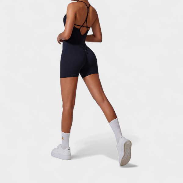 Ärmelloser Slim-Fit-Jumpsuit für Damen – Bild 2