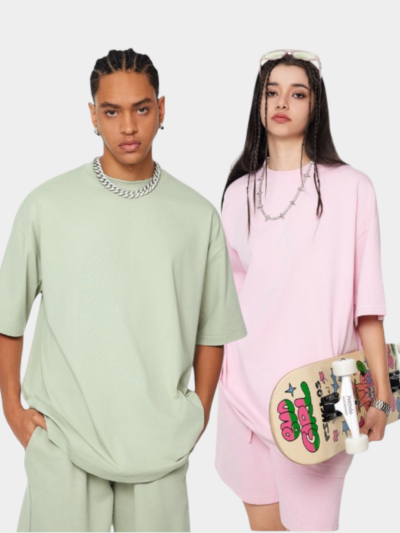 Unisex Oversized Kurzarm T-Shirt