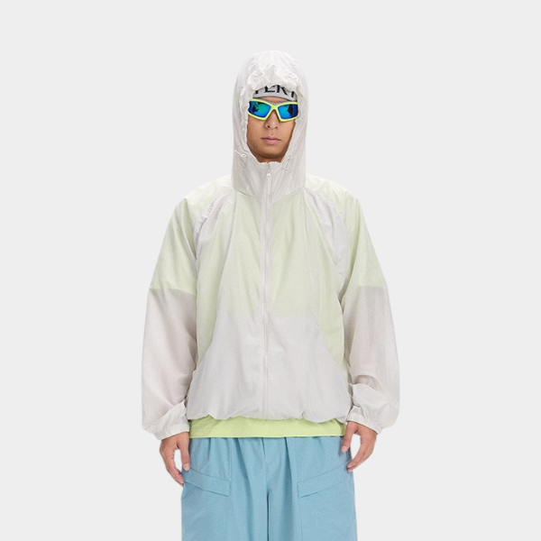 Unisex Regular Fit Windbreaker mit langen Ärmeln – Bild 5