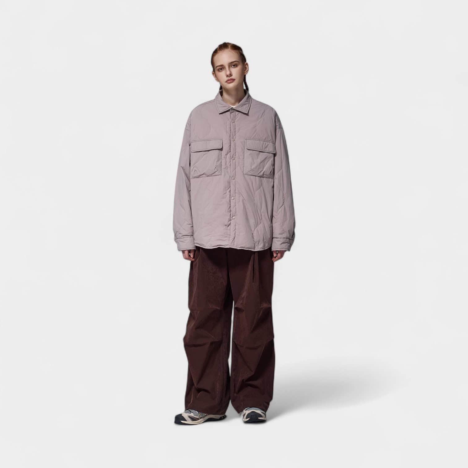 Herren Regular Fit Langarm Steppjacke – Bild 5