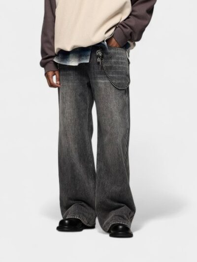 Herren Jeans mit Relaxed Fit/Loose Fit