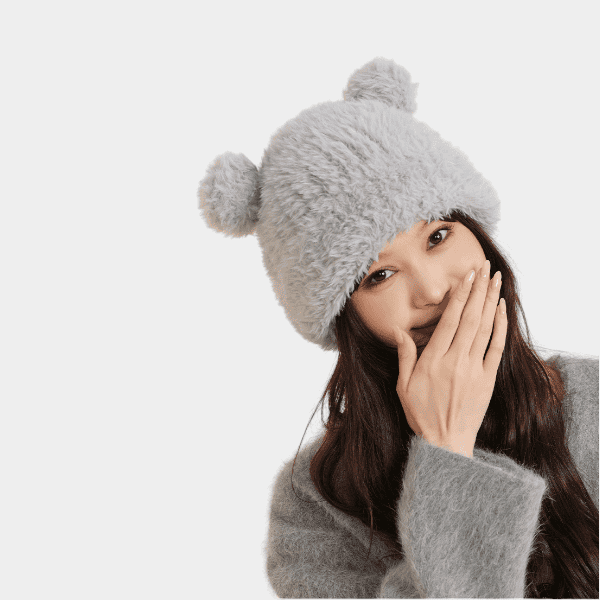 Damenmütze mit Animal-Print – Bild 4