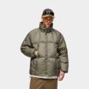 Unisex Oversized Puffer Jacke mit langen Ärmeln